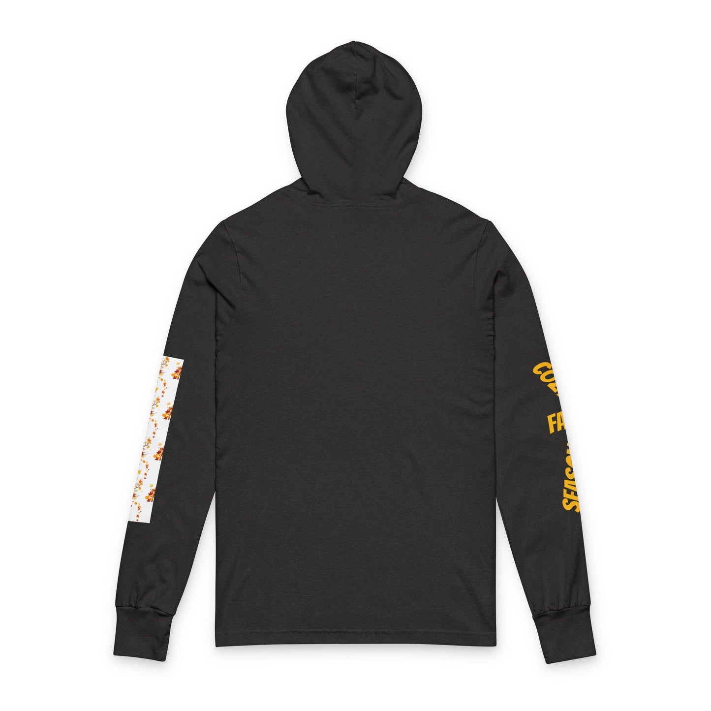 Fall Season Unisex Hooded Long Sleeve Tee, Cozy Autumn Gear image 3