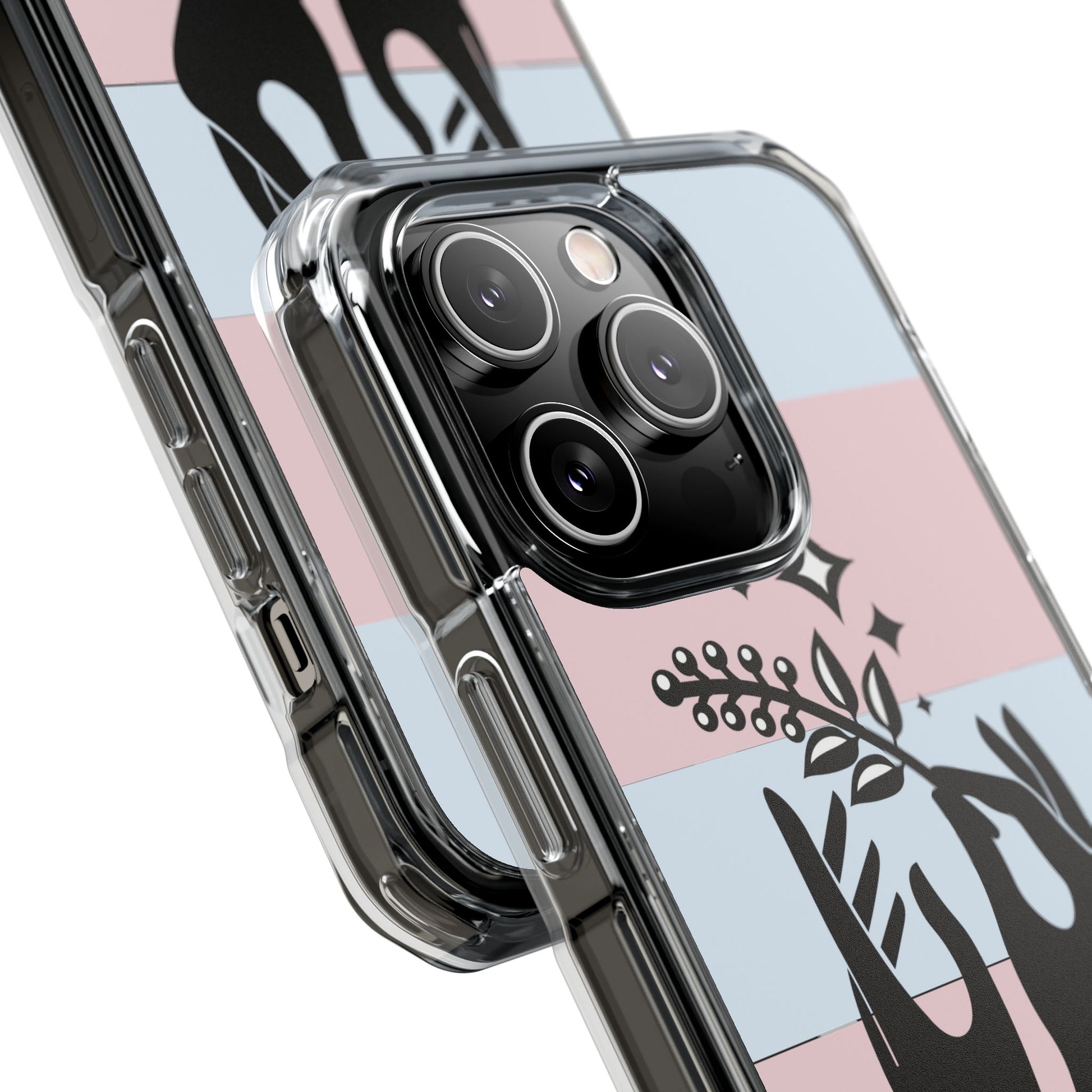 Fierce Baddie Vibes Magnetic Phone Case, Unique Clear Impact Case Trendy image 11