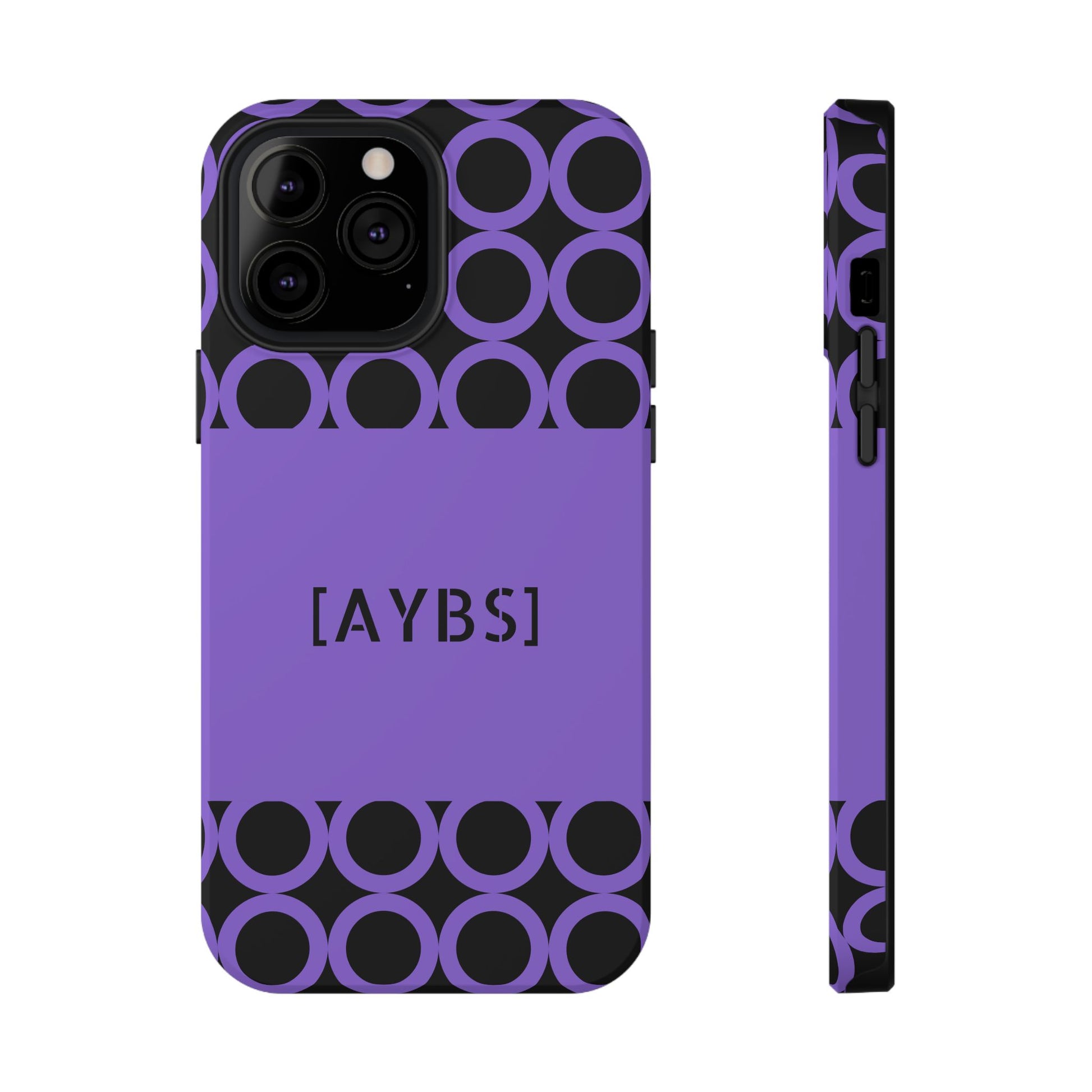 Purple Polka Dot Phone Case | Impact-Resistant Protection, Stylish Accessory image 9