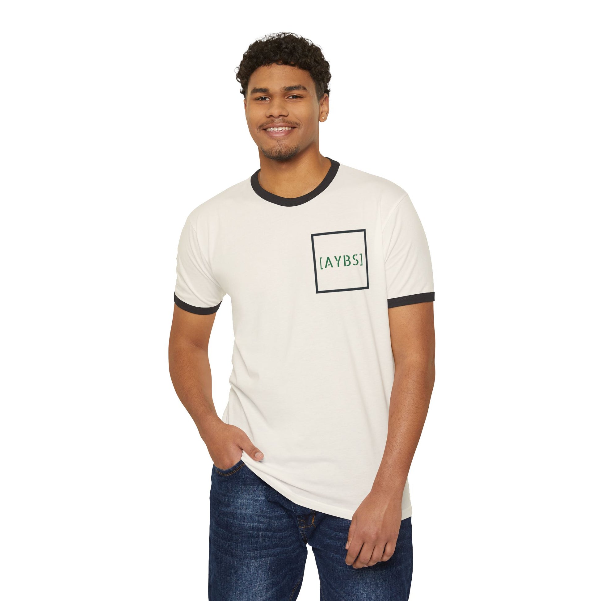 Unisex Cotton Ringer T-Shirt image 10