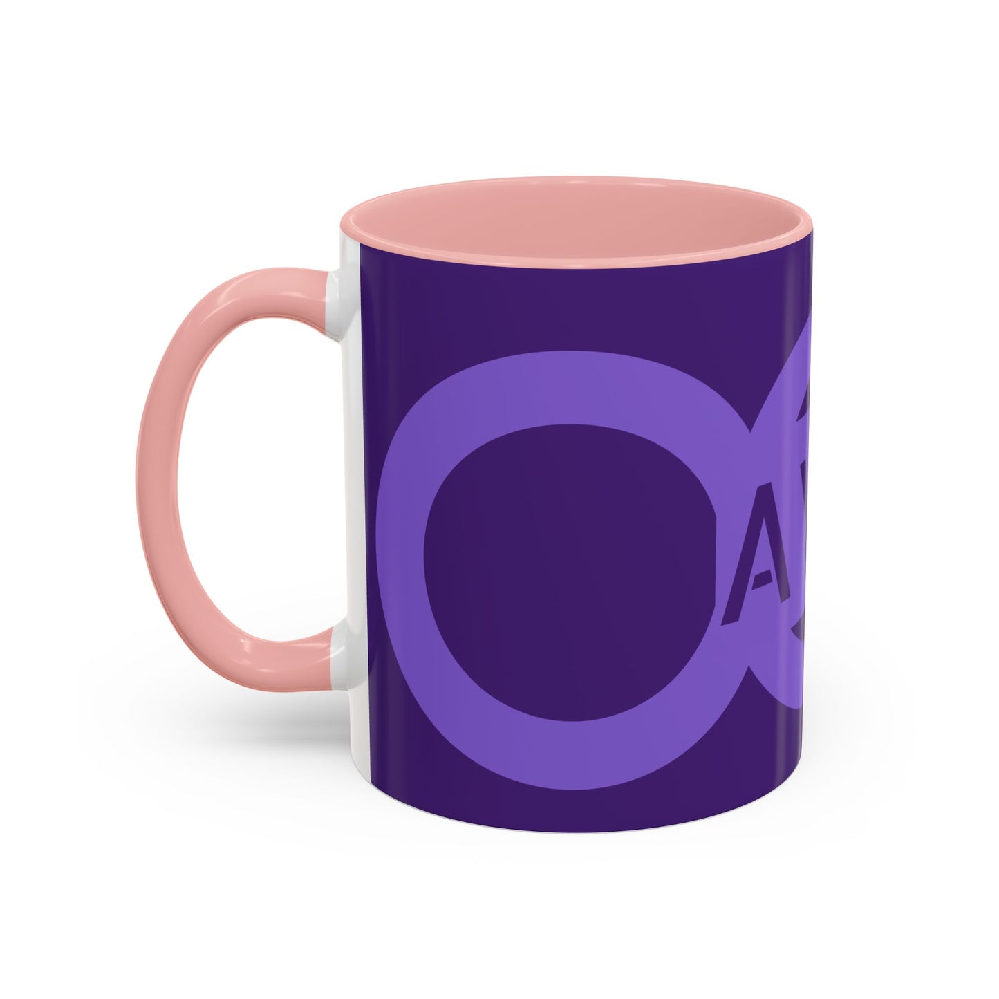 Purple Infinity Symbol Coffee Mug With AYBS Brand Awareness, Unique Home Decor image 10