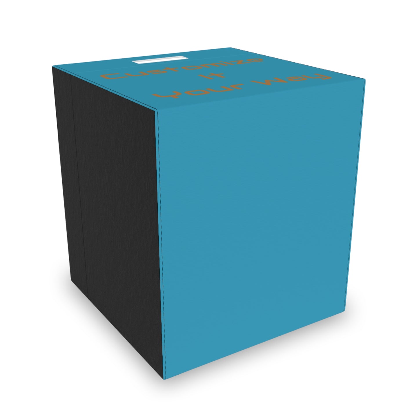 Personalized Felt Storage Box, Custom Home Organizer, Decorative Storage Bin image 2