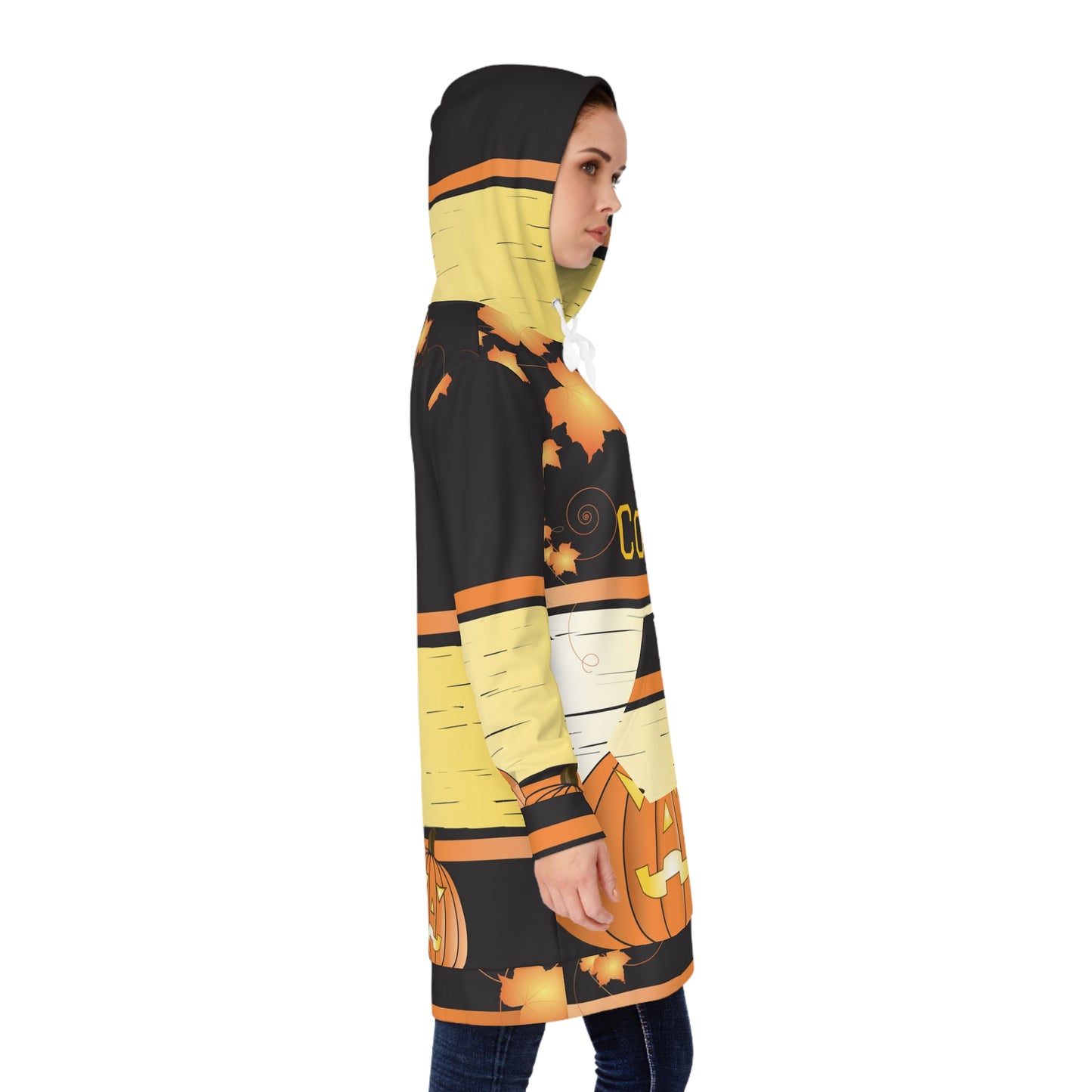 Women's Hoodie Dress (AOP) Fall Theme - Ay Bold Stylz image 1
