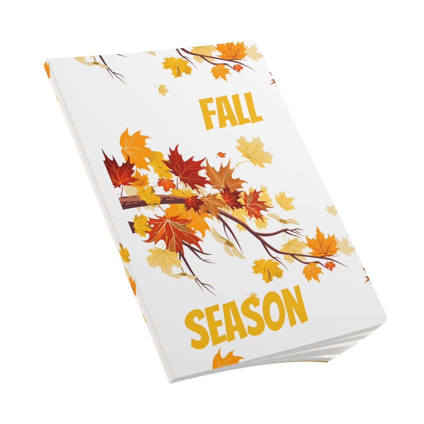 Fall-Themed Softcover Journal - Perfect for Note-taking, Gift for Coffee Lover image 3
