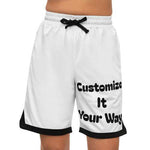 Basketball Rib Shorts (AOP) - Personalize & Print With Your Own Thing | Ay Bold Stylz